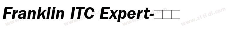Franklin ITC Expert字体转换 Franklin ITC Expert字体转换